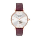 Emporio Armani Leather Ladies Watch